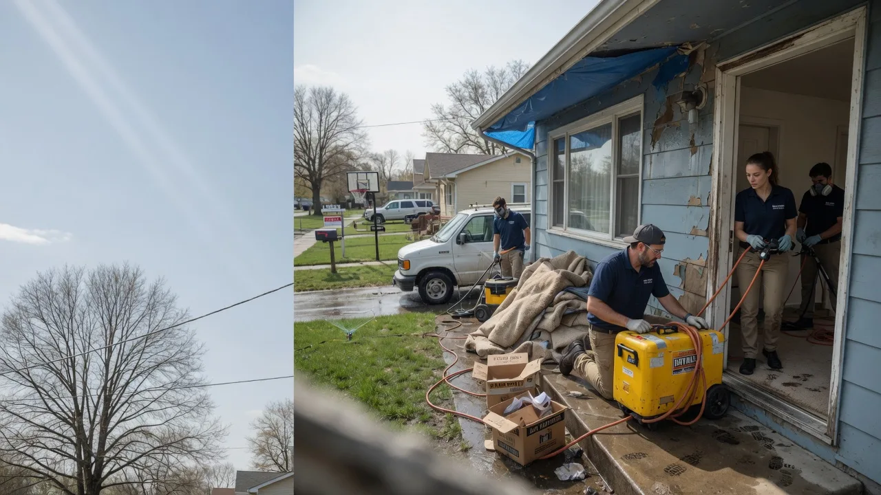 Basement Flood Cleanup in Gassaway, WV near me